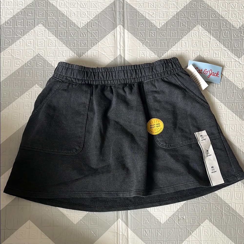 Cat & Jack Kids Black Skort medium ( 8 )